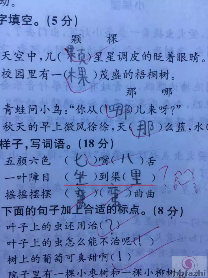 笑趴!小学生考试答案曝光:我妈妈又矮又高又胖又瘦