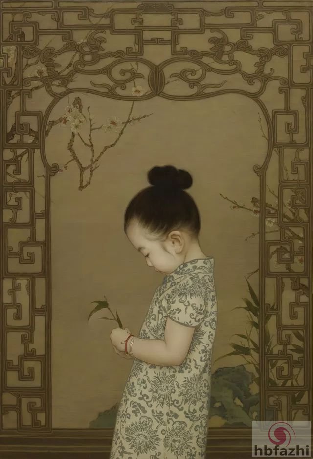 又是别人家的爸爸！他把两个女儿装进一片鸟语花香
